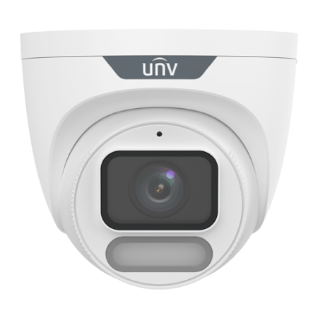 Camera IP Wise-ISP, ColorHunter, 8MP, lentila 4.0mm, WL 30M, Mic, PoE, color 24/7 - UNV IPC3628LE-ADF40K-WP UNIVIEW - 1